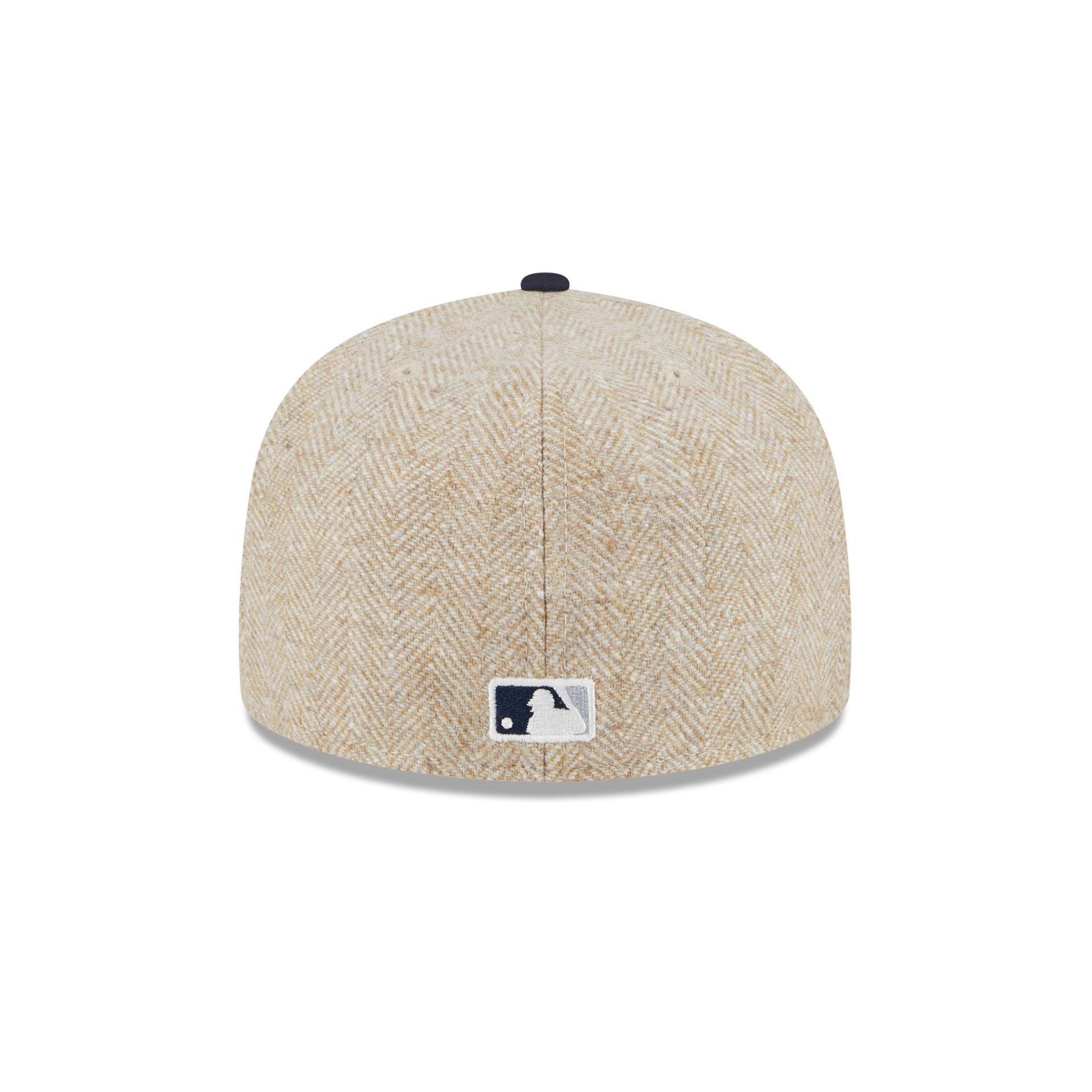 New York Yankees Herringbone Moon 59FIFTY Fitted Hat Male Product Image