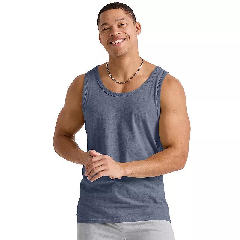 Mens Hanes Originals Tri-Blend Jersey Tank Top Product Image