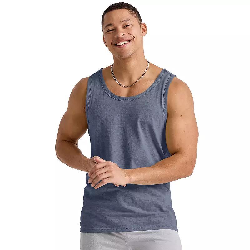 Mens Hanes Originals Tri-Blend Jersey Tank Top Product Image