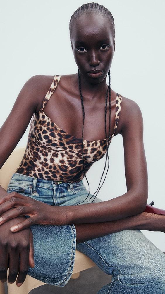 Good American Sweetheart Scuba Tank Bodysuit | Shopbop Product Image