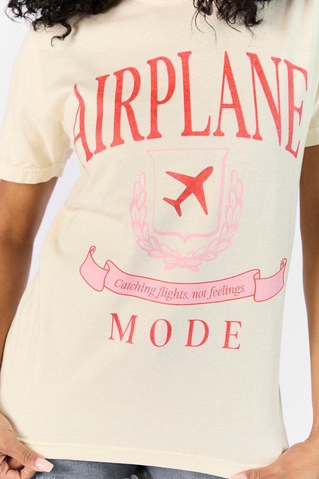 Airplane Mode Ivory Graphic Tee SALE Product Image