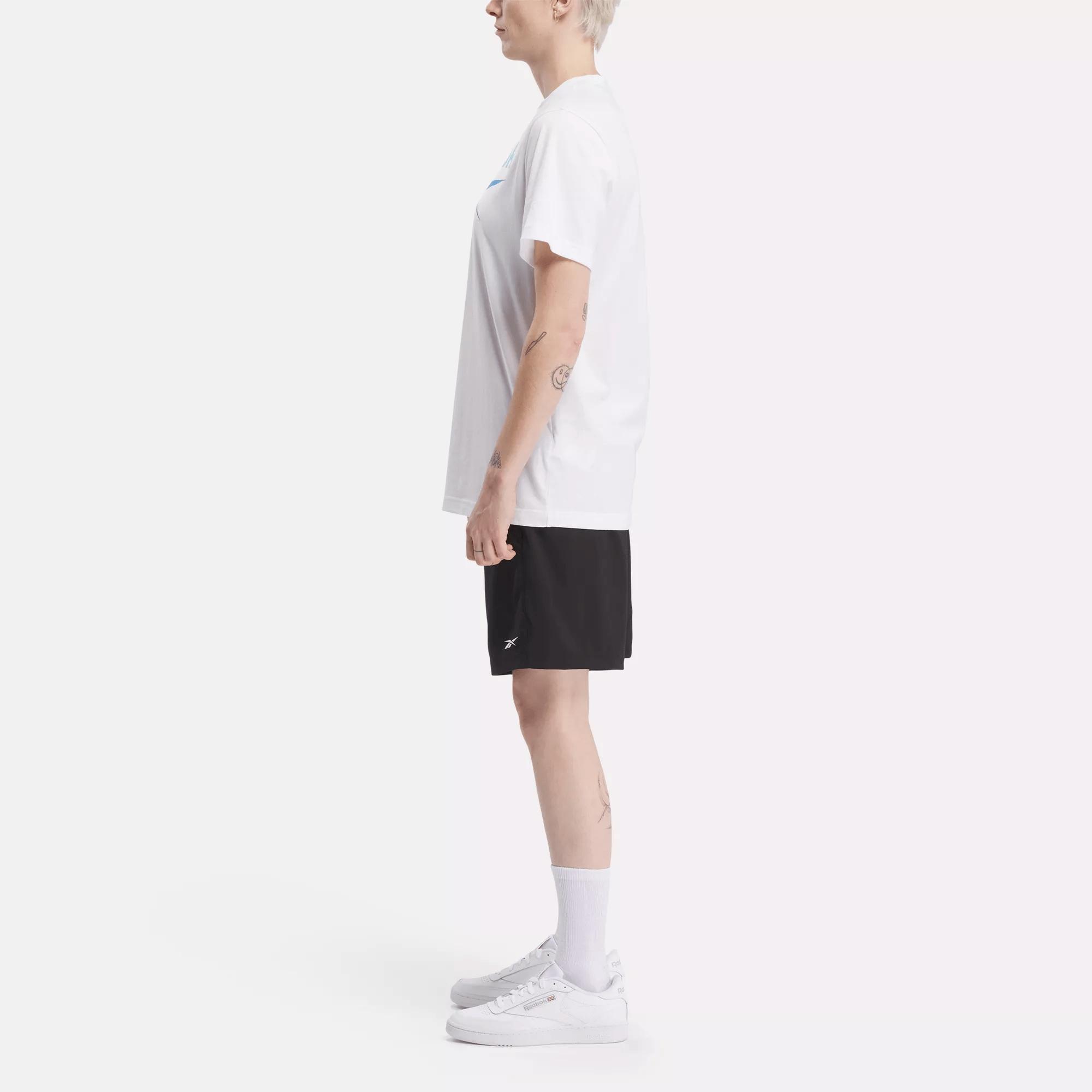 Men's Reebok Identity Big Stacked Logo T-Shirt Male Product Image