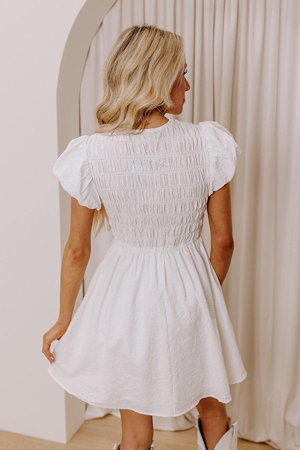 Coquette Dreams Smocked Mini Dress Product Image