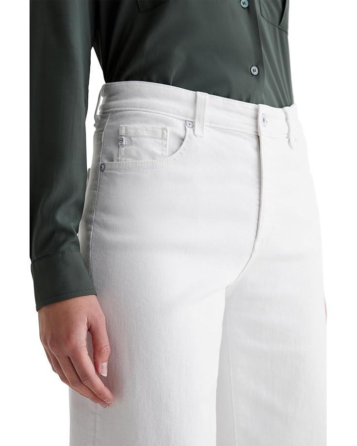 Farrah Mid-Rise Crop Boot Jeans in Gallery White Product Image
