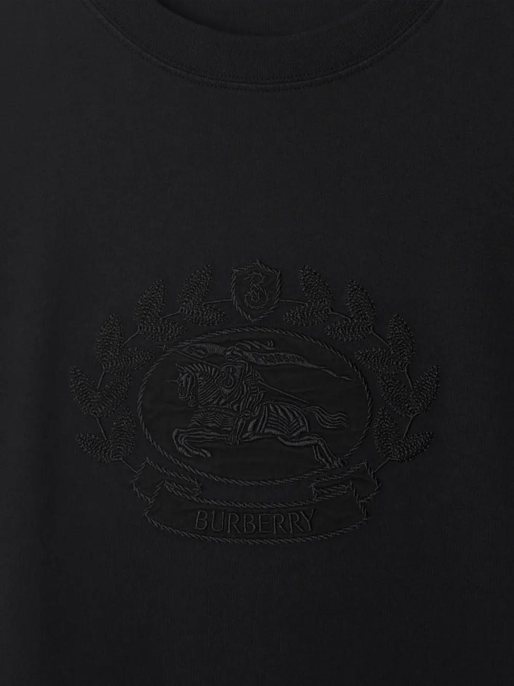 EKD-embroidered cotton T-shirt Product Image