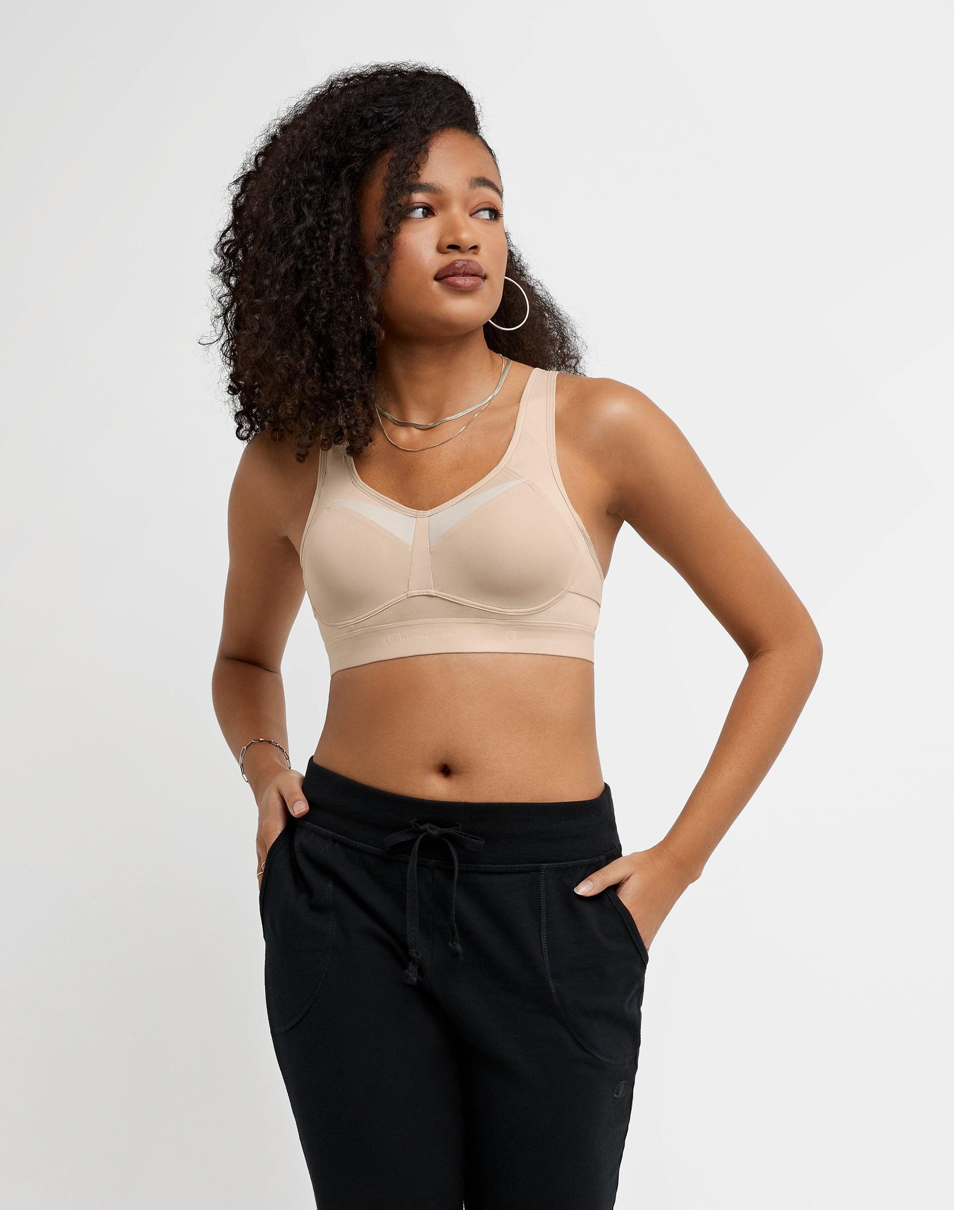 Womens Champion Motion Control Bra, Underwire White 42DD Product Image