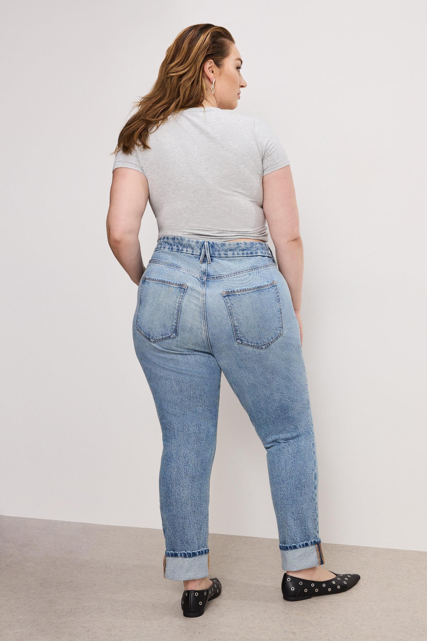GOOD CLASSIC SLIM STRAIGHT JEANS | INDIGO754 Product Image