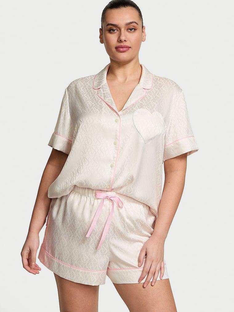Satin Long Pajama Set Product Image