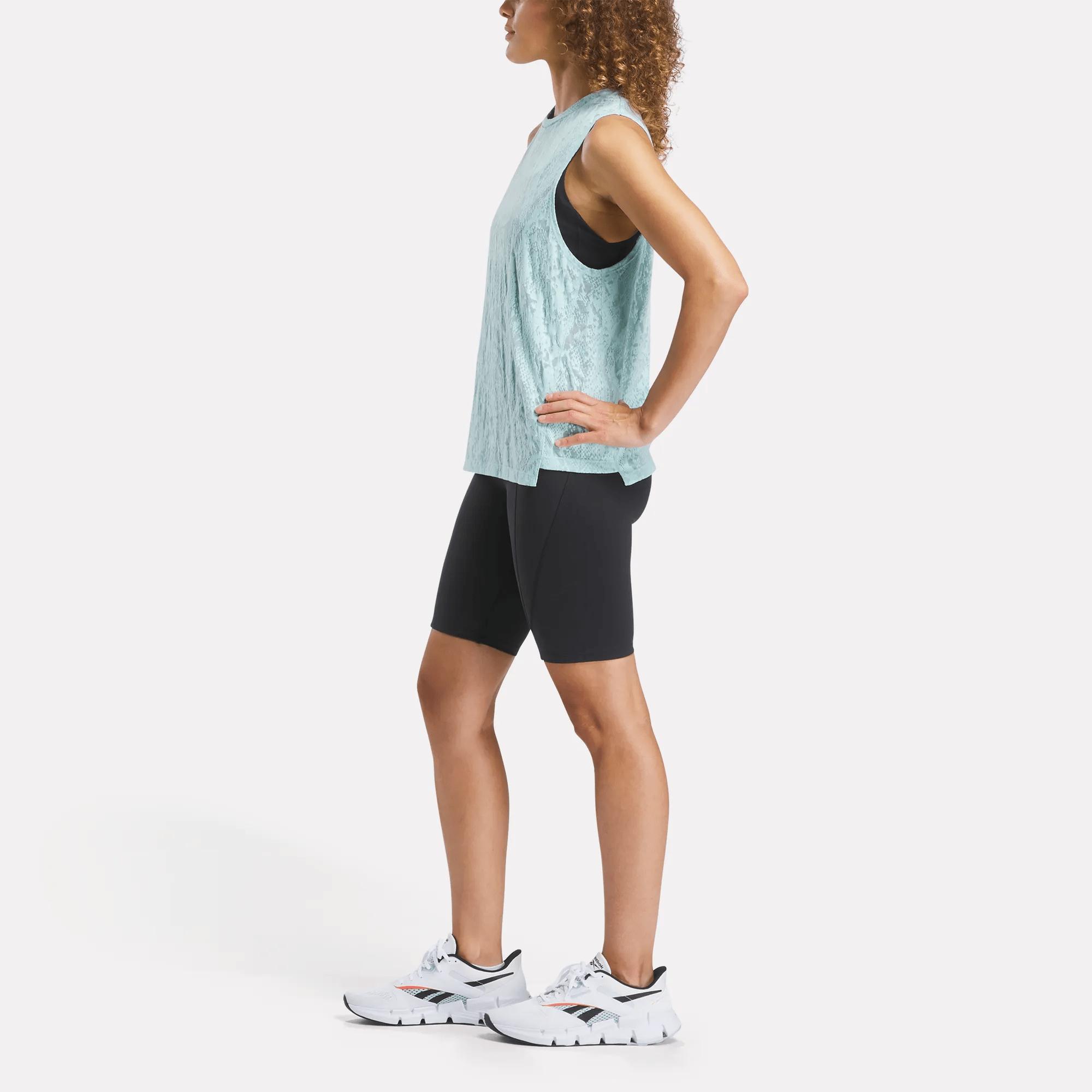 Women's Burnout Muscle Tank Top Female Product Image