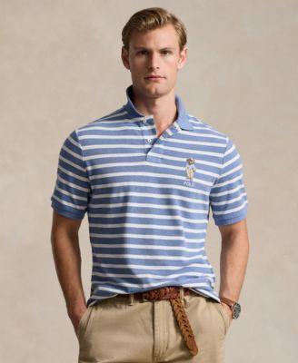 Polo Ralph Lauren Mens Custom Slim Fit Polo Bear Polo Shirt Product Image