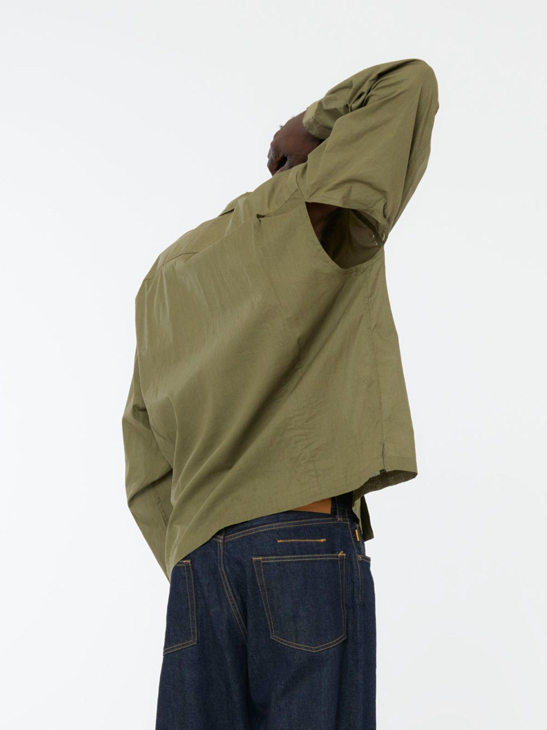 Collar BD Shirt (Olive) Product Image