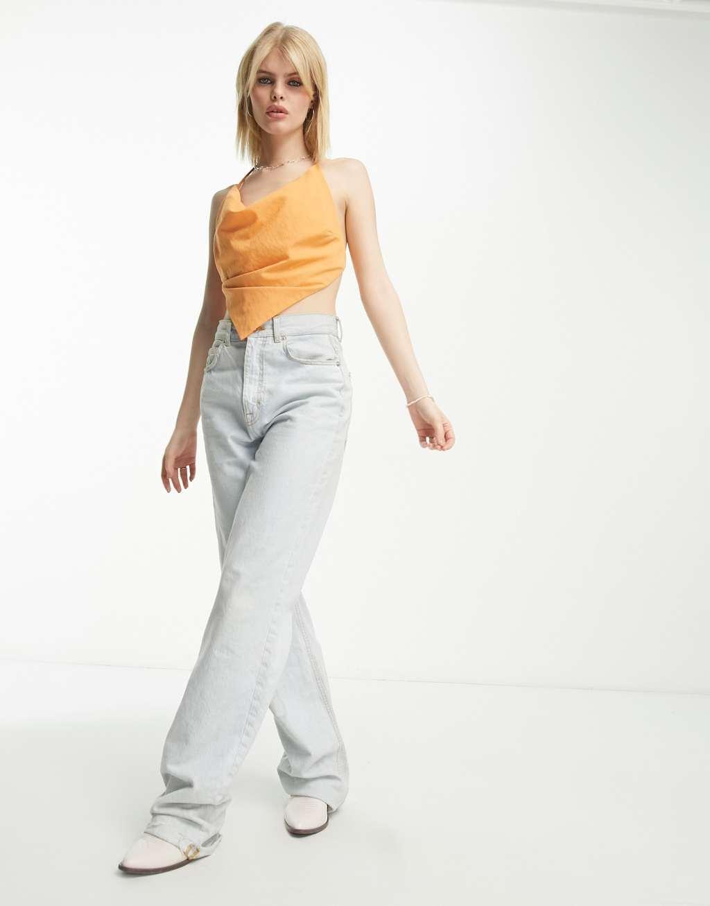 Emory Park asymmetric crop top Product Image
