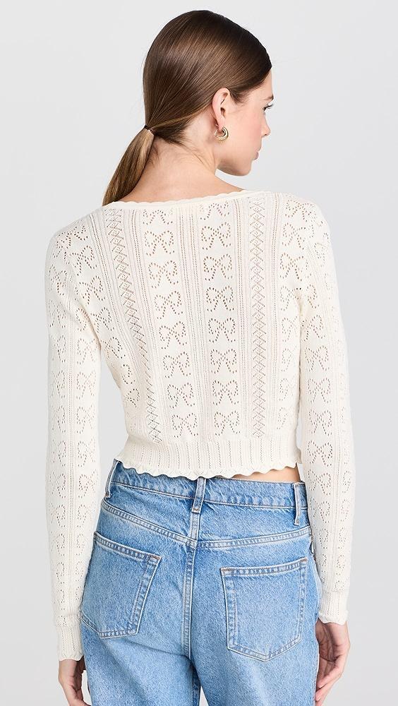 LoveShackFancy Petra Cardigan | Shopbop Product Image