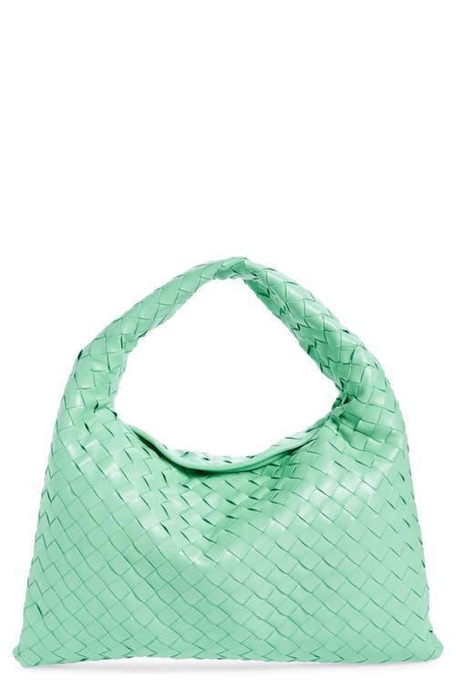 Womens Small Hop Intrecciato Leather Hobo Bag Product Image
