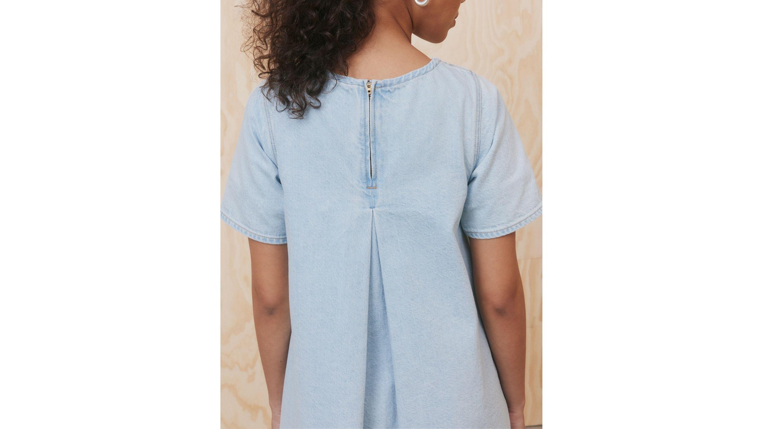 Denim Tee Dress Product Image