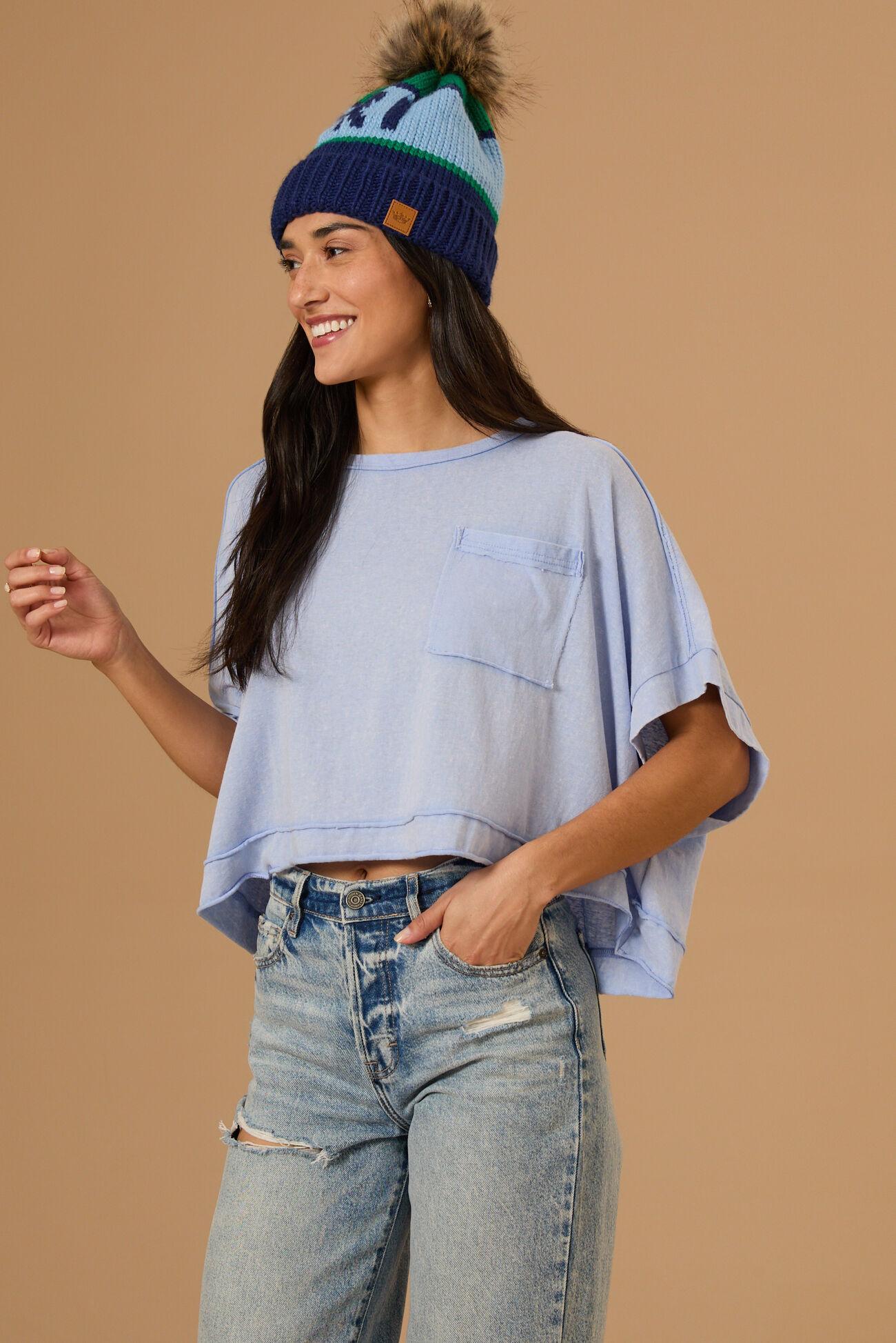 Khani Boxy Pocket Tee Product Image