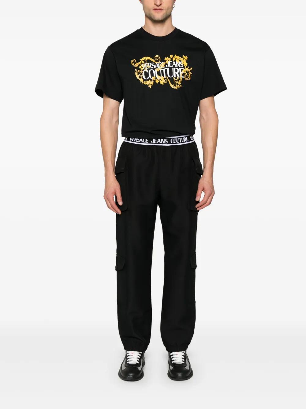logo-print cotton T-shirt Product Image