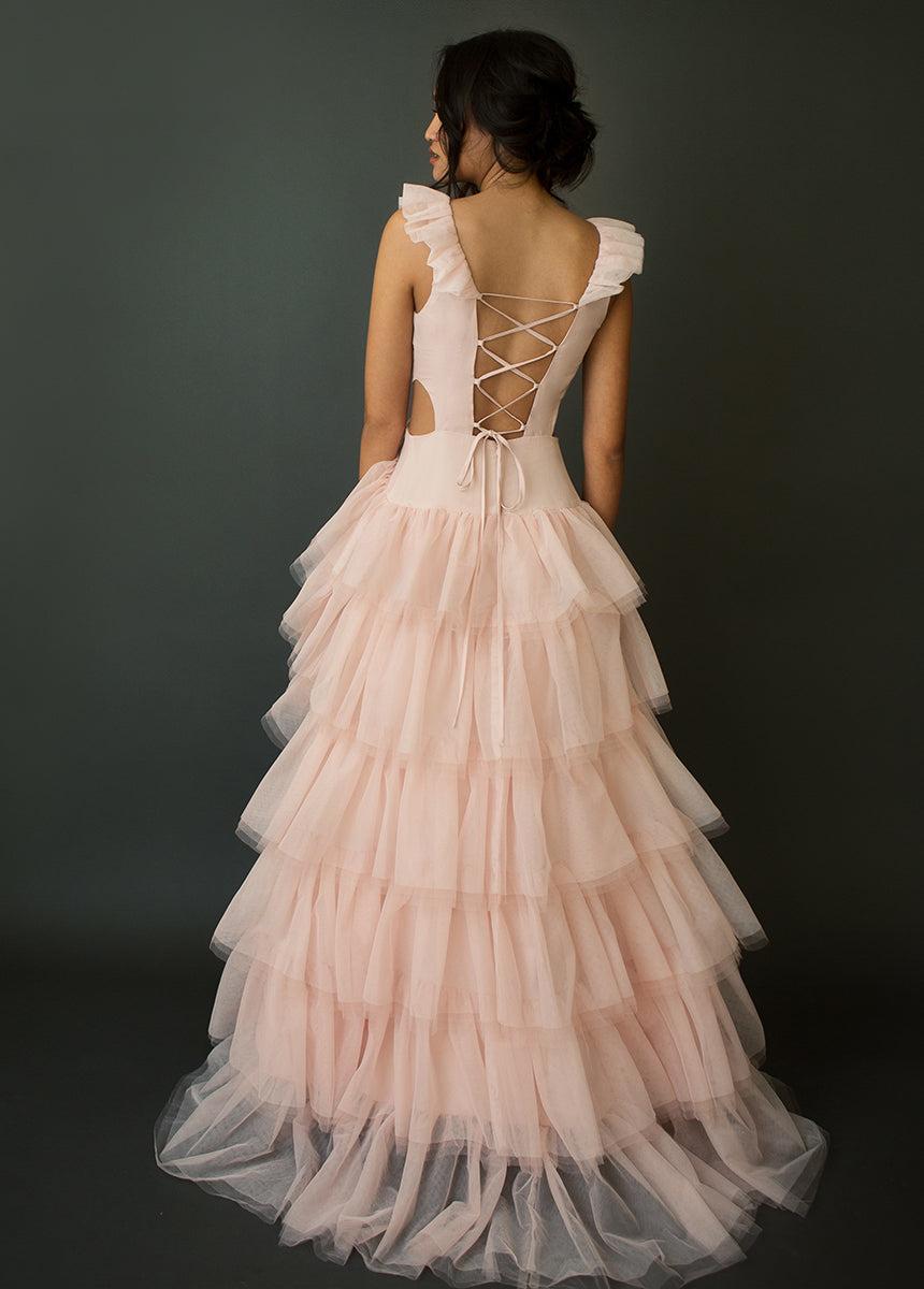 Adrienne Impact Dress in Blush Female Product Image
