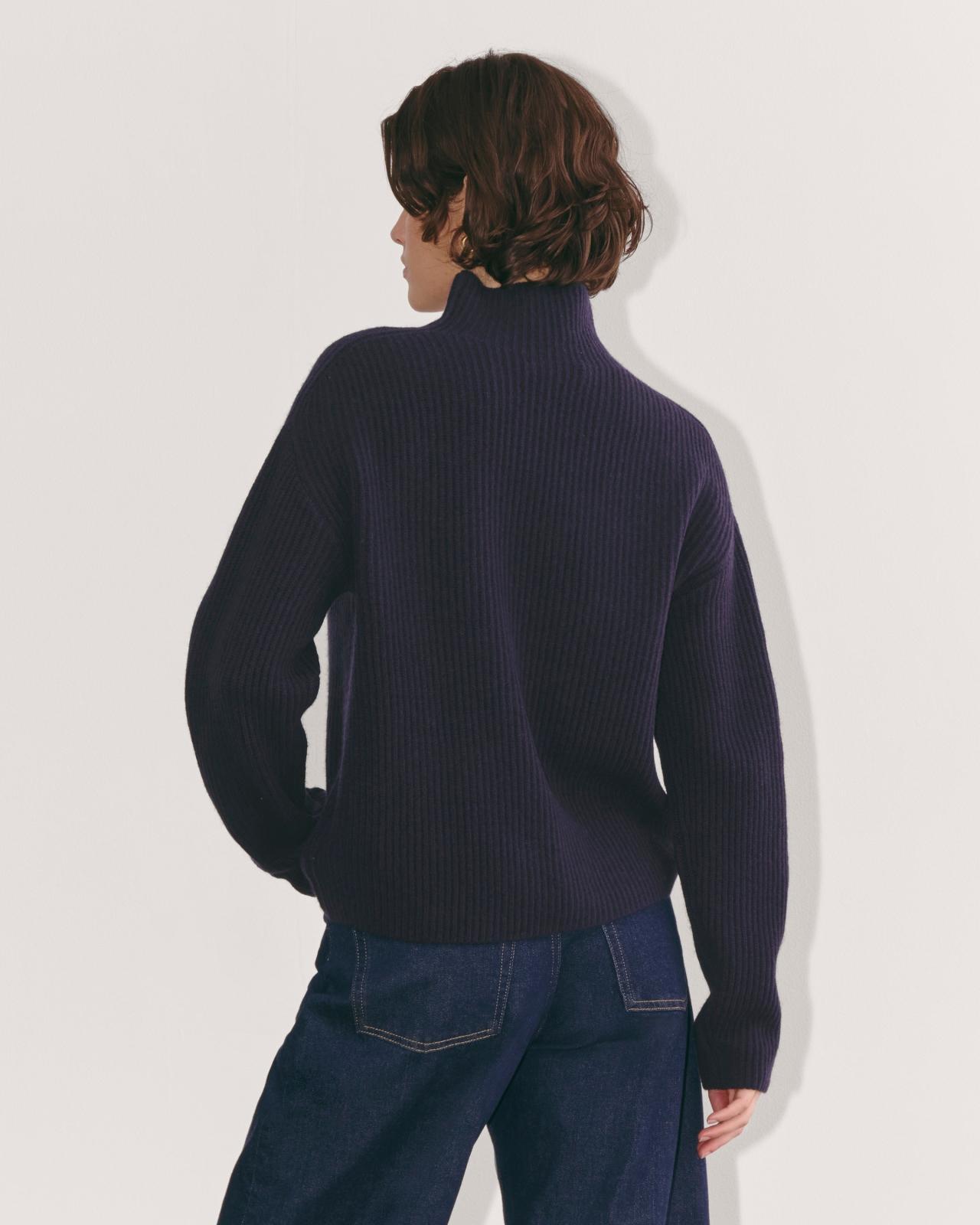 The Fisherman Turtleneck in Wool Cashmere Product Image