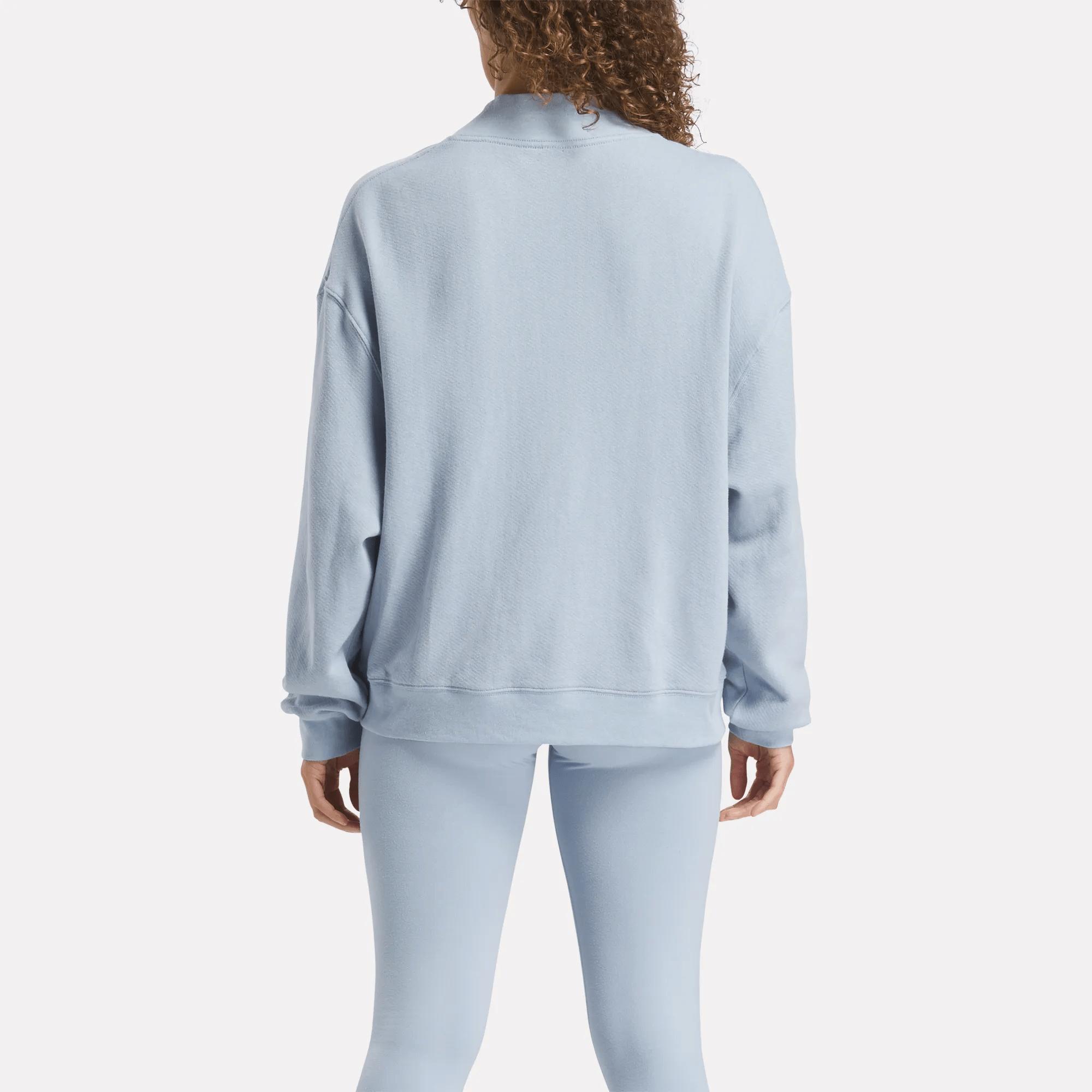 Women's Reebok x SET Classic Lightweight Crewneck Sweatshirt Female Product Image