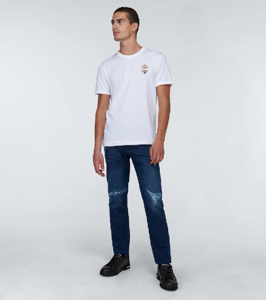DOLCE & GABBANA Sneakers Lowtop Nappa In Nero Product Image