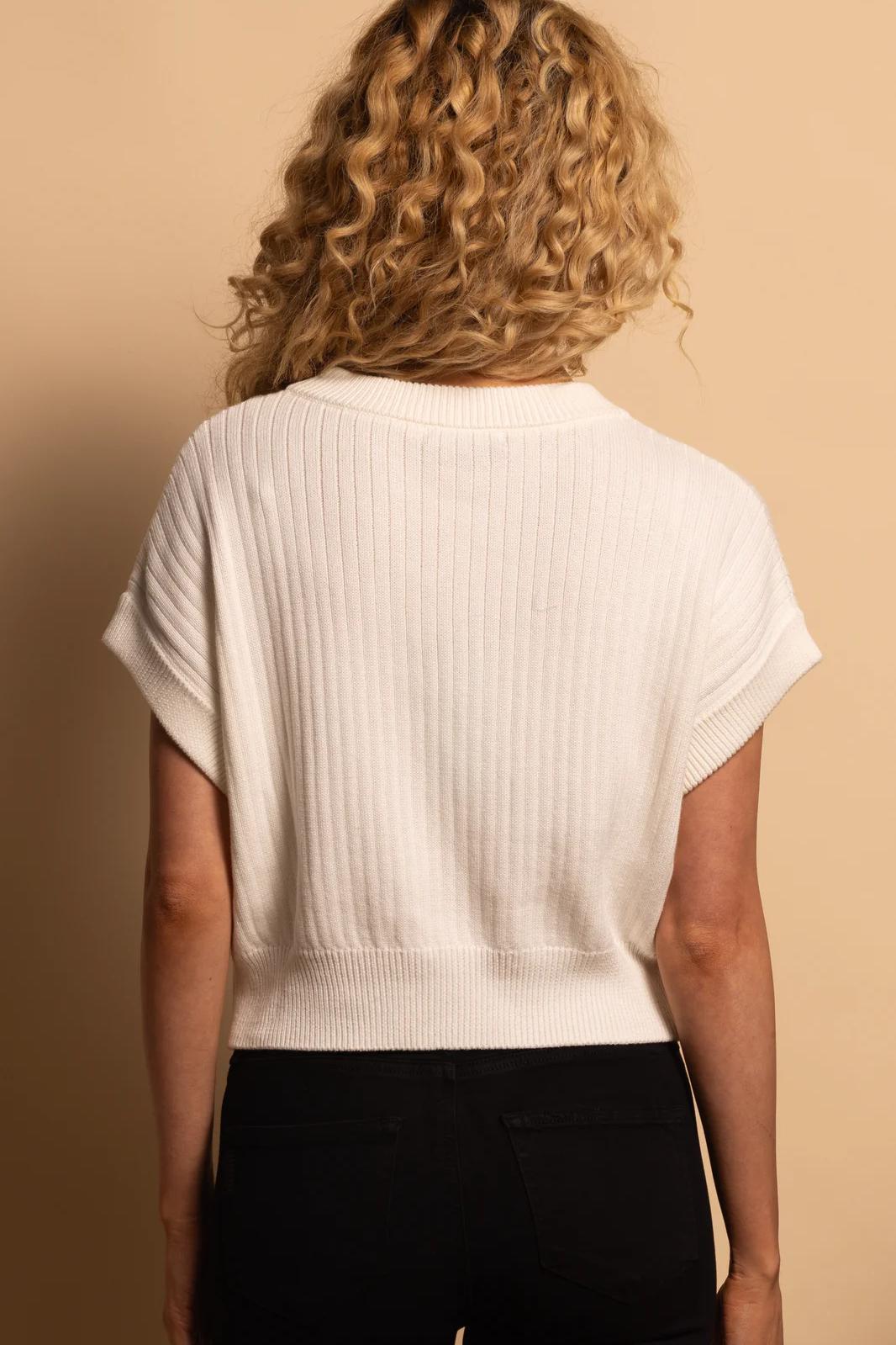 Cropped Sweater Top Product Image