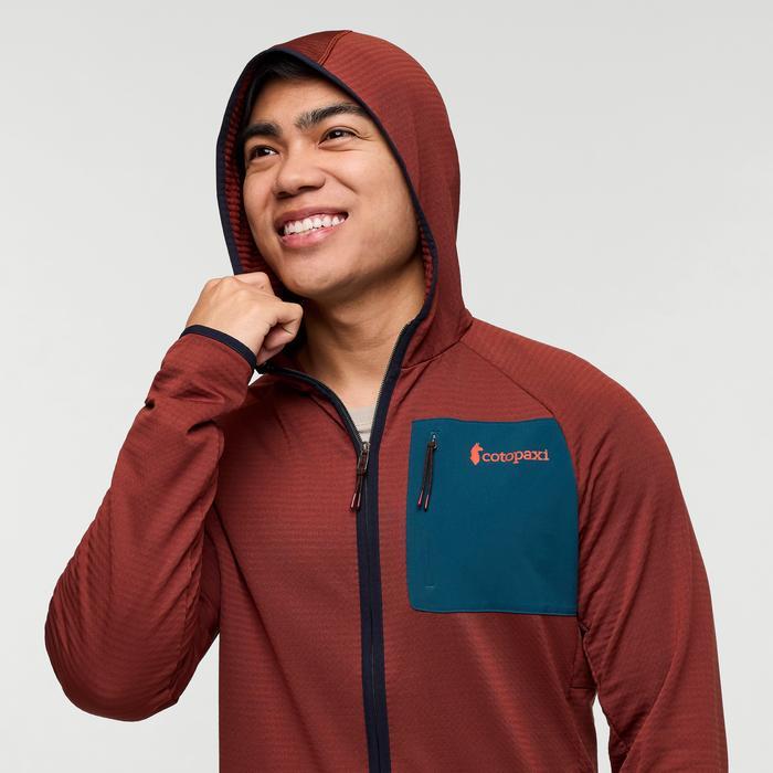 Otero Fleece Full-Zip Hooded Jacket - Men's Product Image