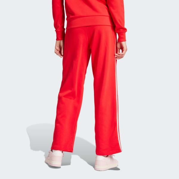adidas Essentials Color Pop French Terry Pants Pure Ruby M Womens Product Image