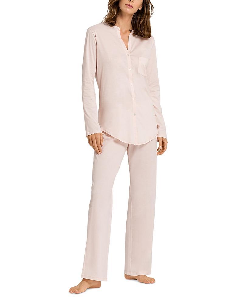 Hanro Cotton Deluxe Long Pajama Set Product Image
