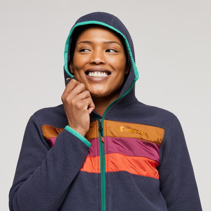 Teca Fleece Hooded Full-Zip Jacket - Women's Product Image