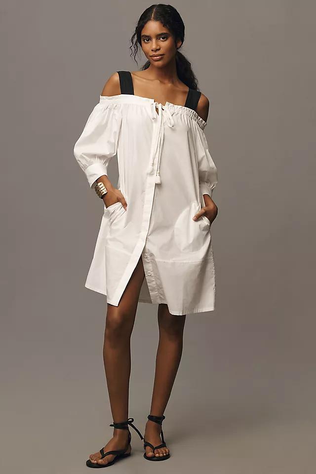 Plenty by Tracy Reese Off-The-Shoulder Tie-Front Midi Dress Product Image