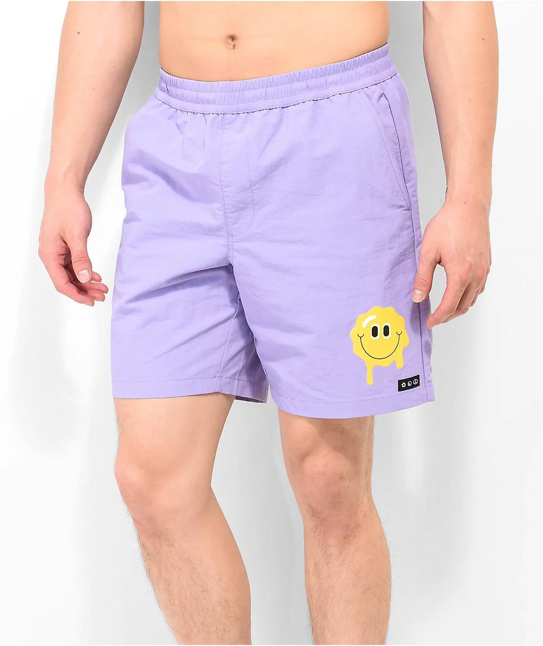 A.LAB Taffy Melted Lavender Board Shorts Product Image