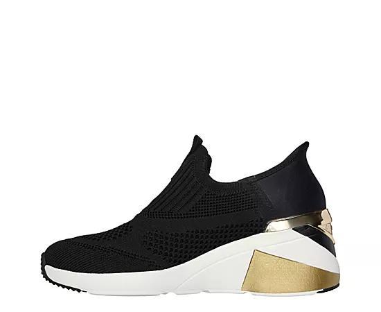 Skechers Womens Slip-Ins A-Wedge Crecent Sneaker Product Image