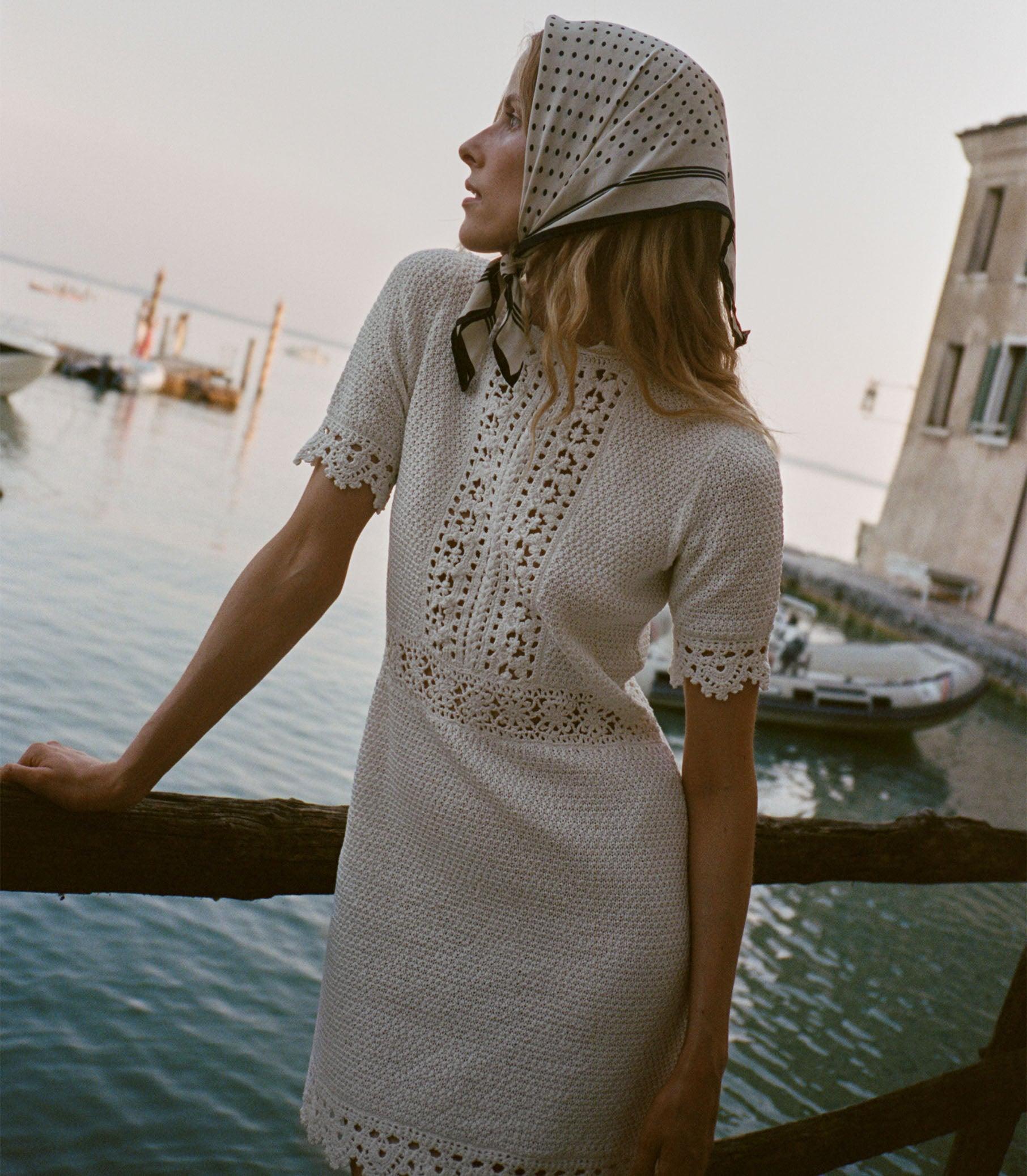 BATHILDE DRESS -- PEARL Product Image