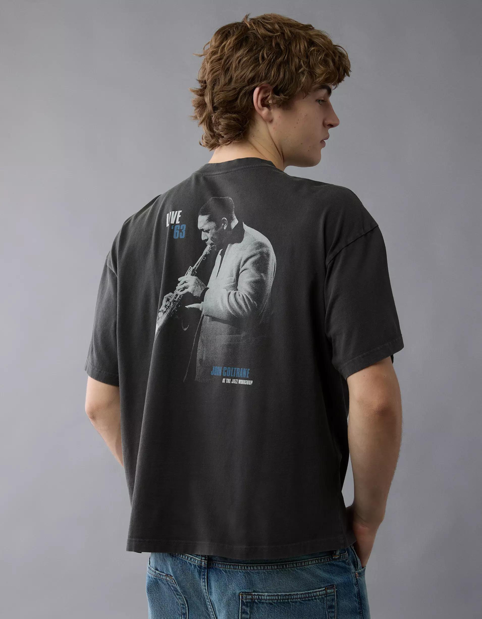 AE Boxy Miles Davis Graphic T-Shirt Product Image