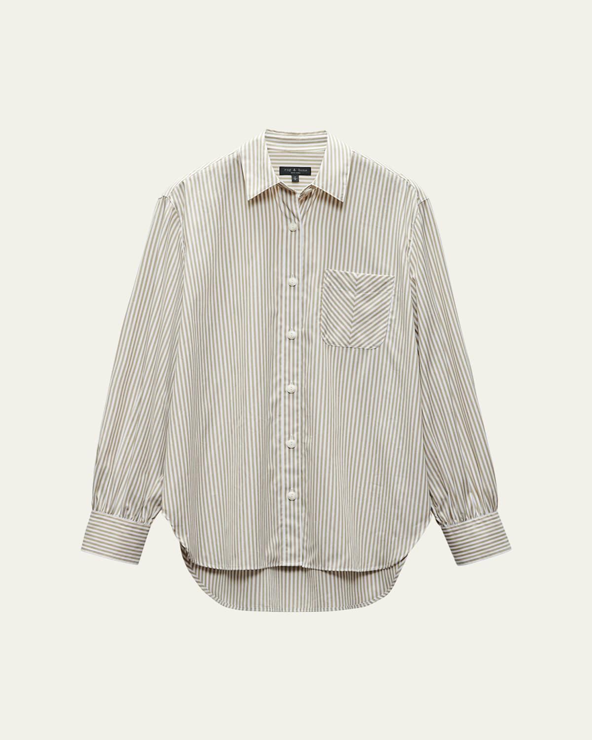 rag & bone Maxine Cotton Button Down Shirt Product Image