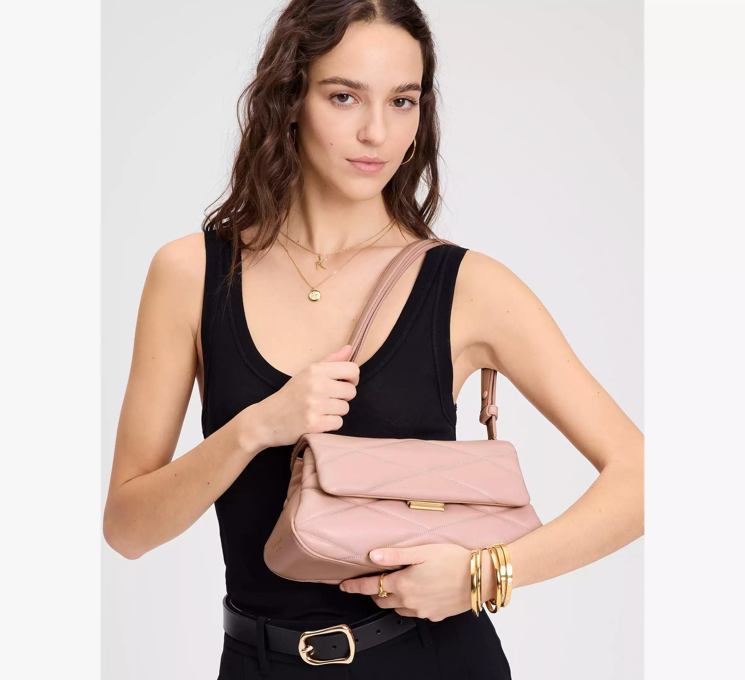 Grace Quilted Convertible Shoulder Bag Product Image