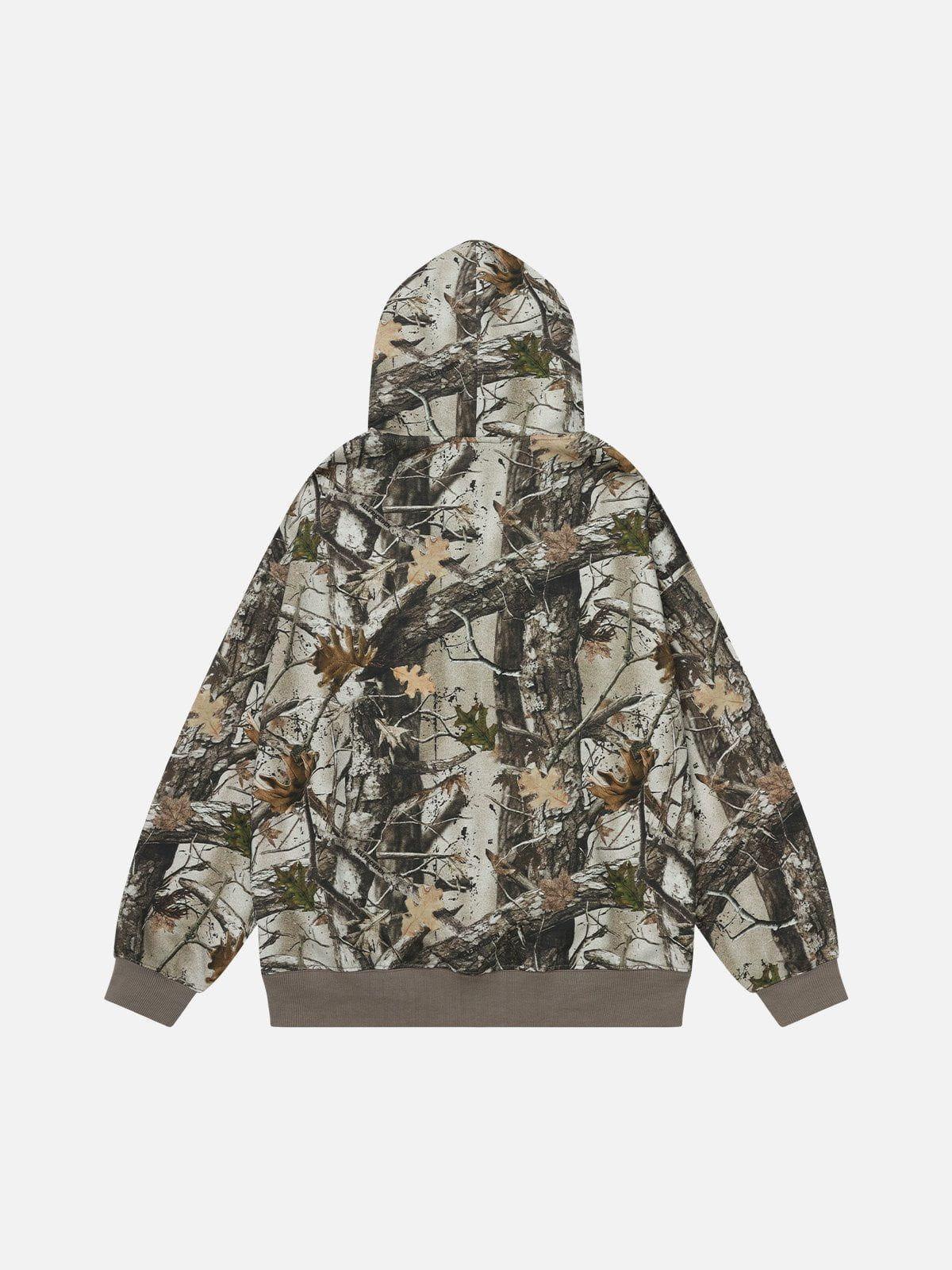 Aelfric Eden Camouflage Branch Graphic Hoodie Product Image