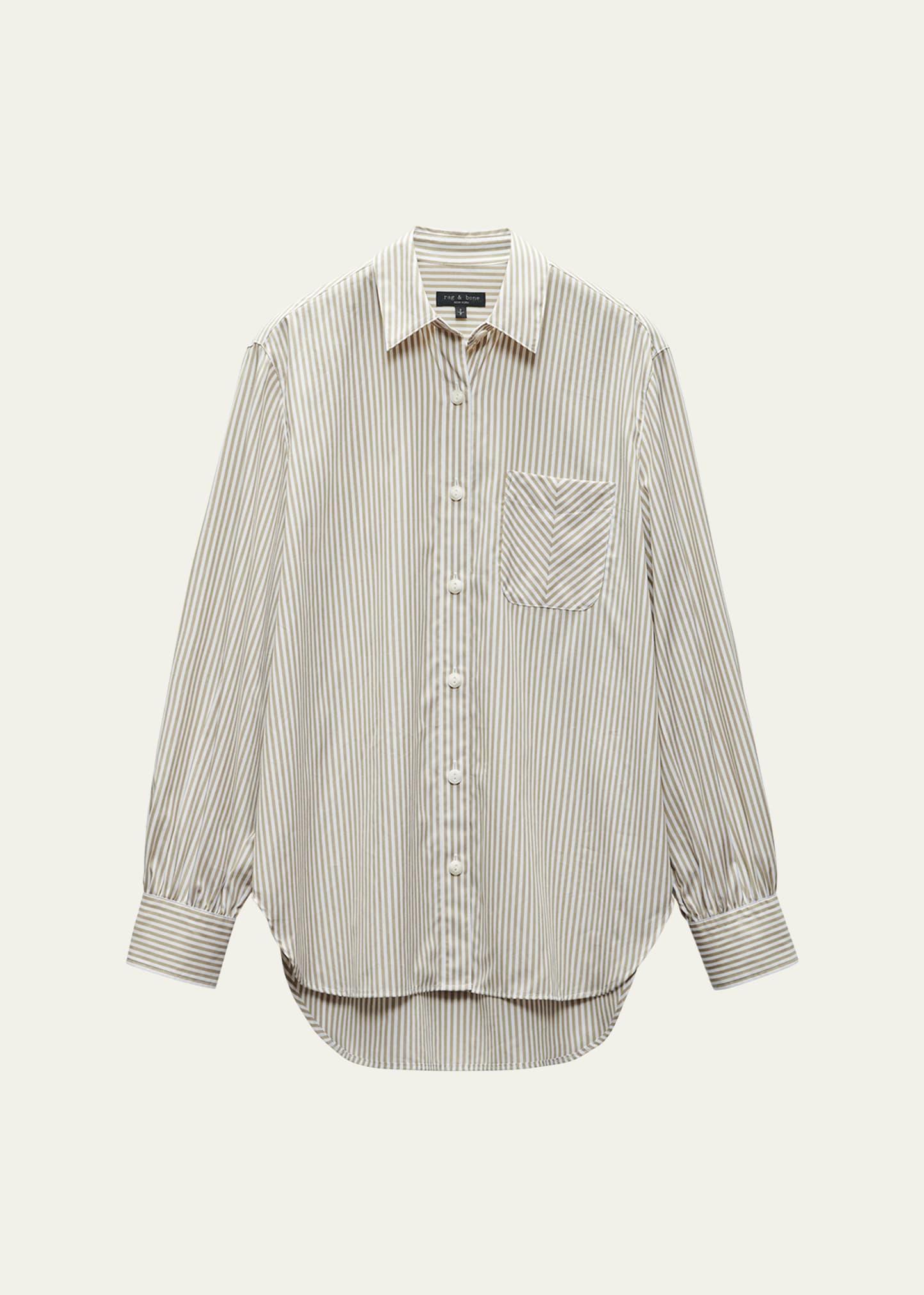 rag & bone Maxine Cotton Button Down Shirt Product Image