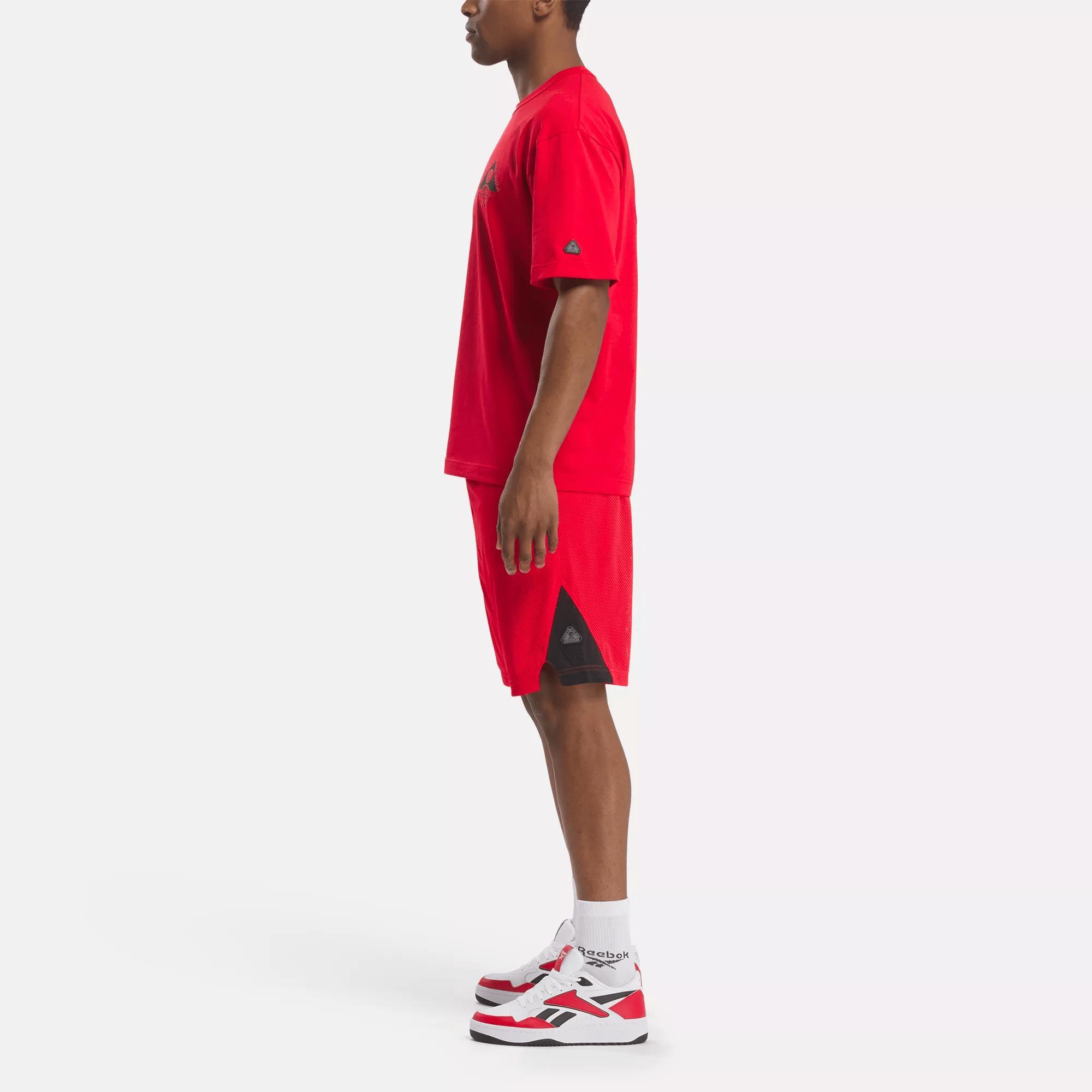 Men's Above the Rim Basketball T-Shirt Male Product Image