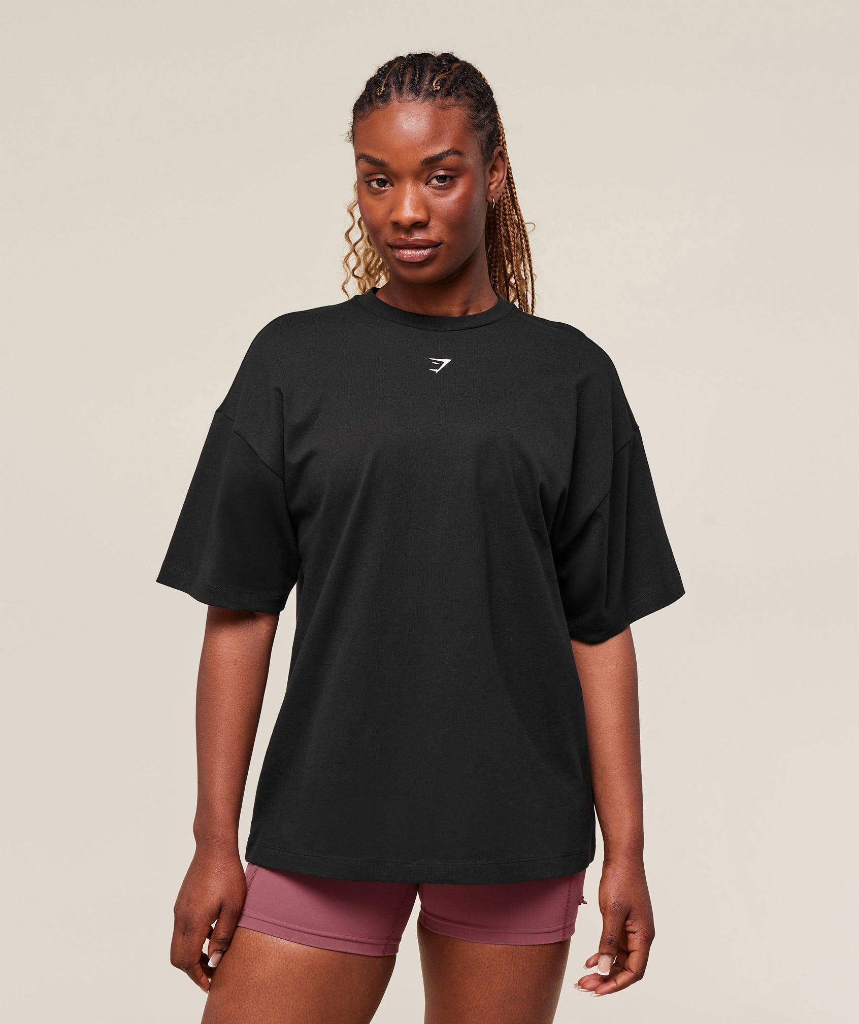 Forged By Iron Graphic Oversized T-Shirt Product Image