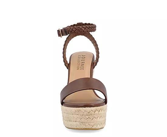 Journee Collection Womens Andiah Wedge Sandal Product Image