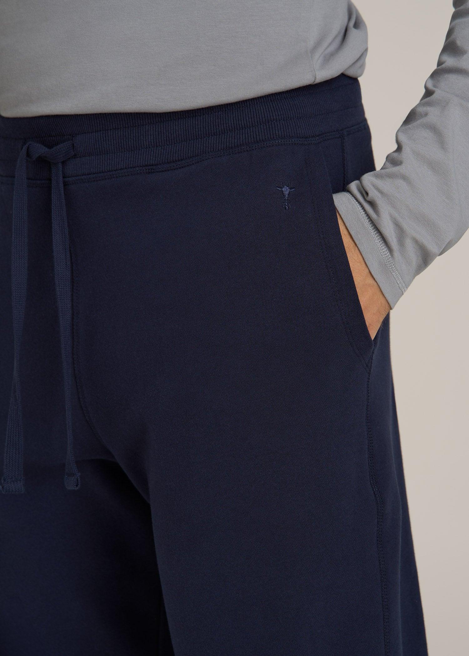 Wearever 2.0 Fleece Straight Leg Sweatpants for Tall Men in Evening Blue Product Image