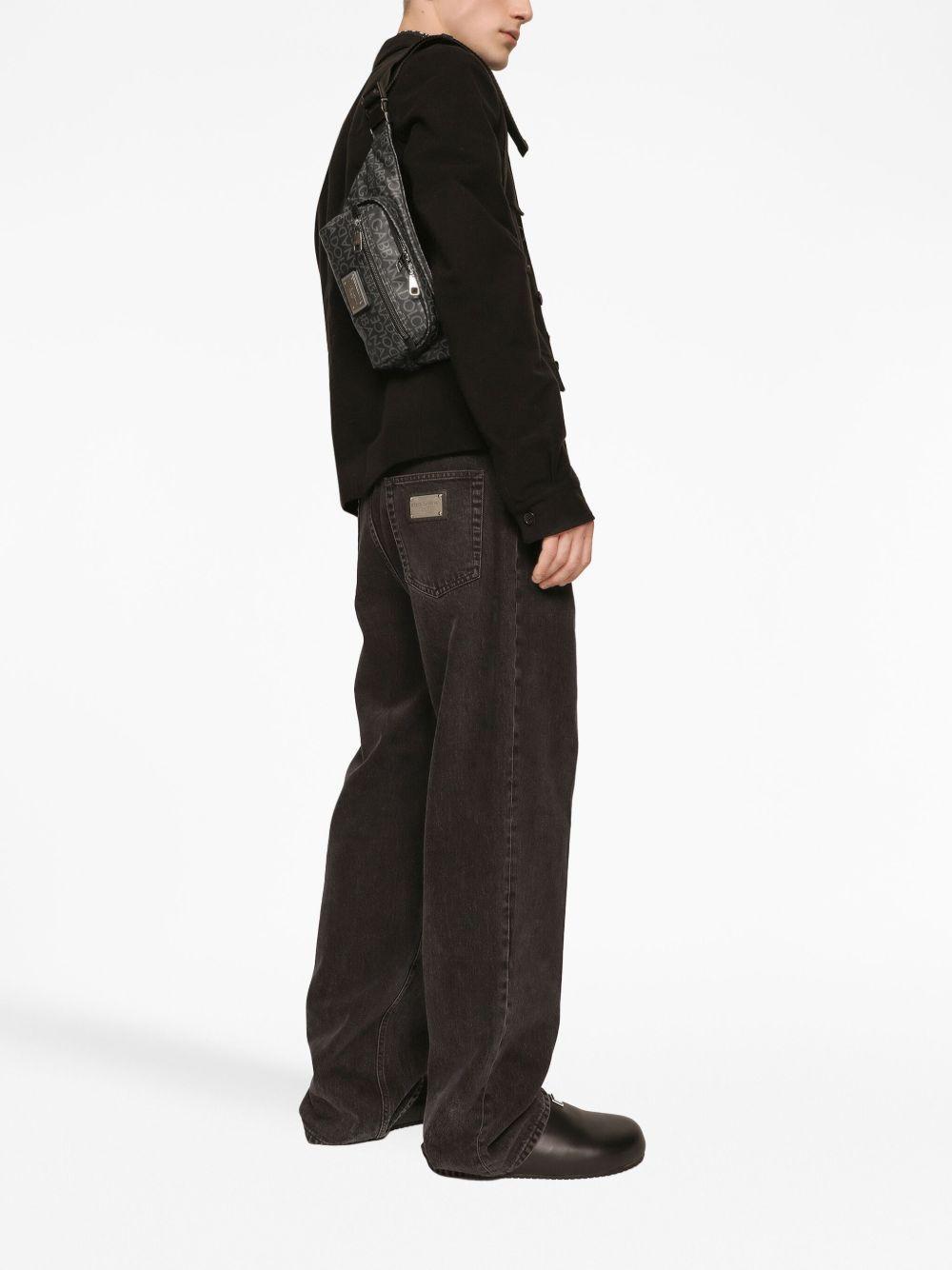 logo-jacquard belt bag Product Image