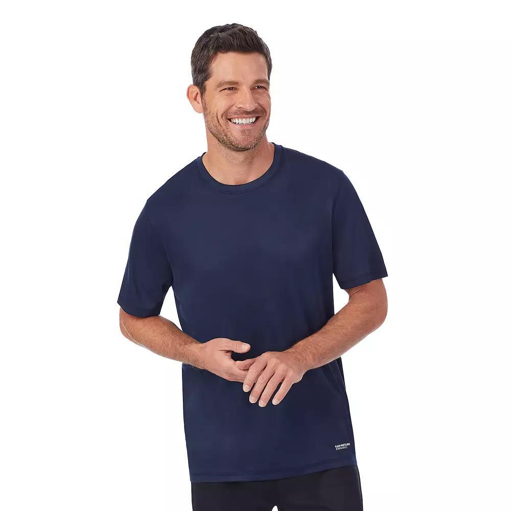 Big & Tall Cuddl Duds Far Infrared Crewneck Short Sleeve Pajama Tee, Mens Product Image