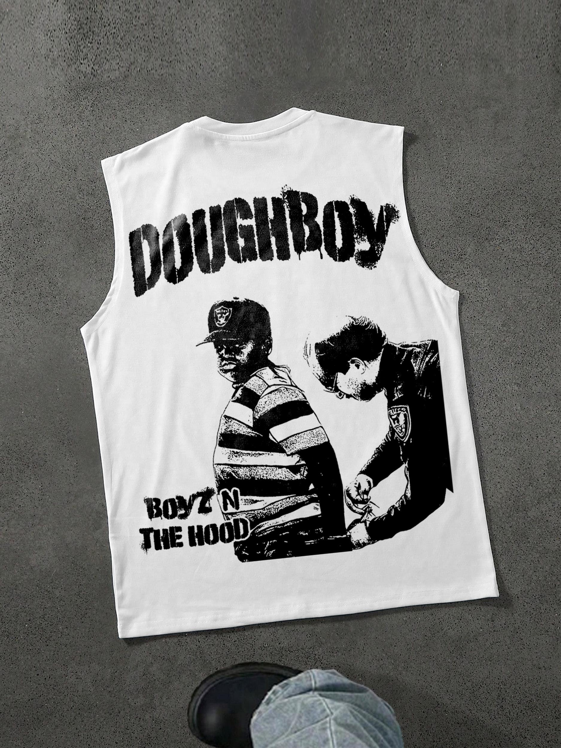 Boyz N The Hood Vintage Aged Graphic Tank Top Product Image