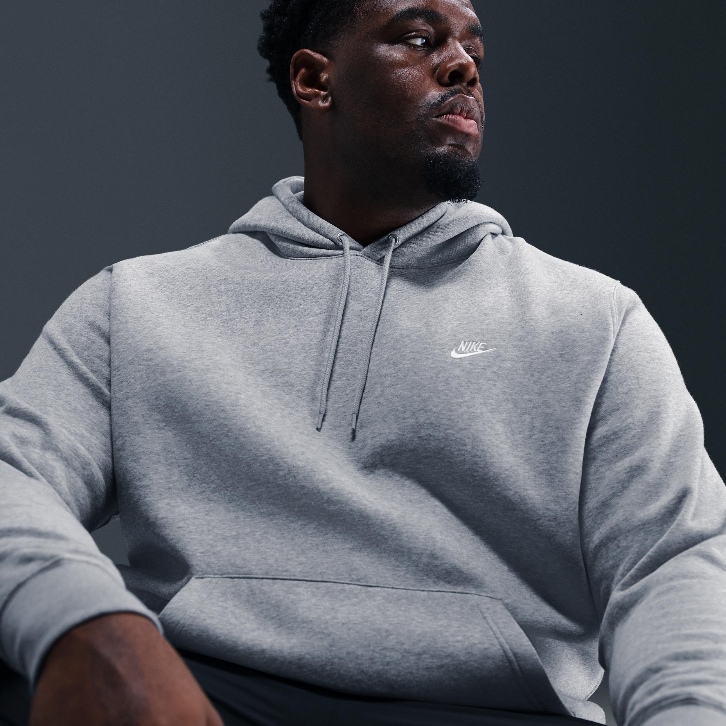 Nike Men's Club Pullover Fleece Hoodie Product Image