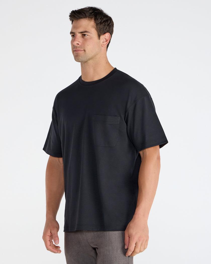 Cotton Short Sleeve Relaxed Pocket Tee Product Image