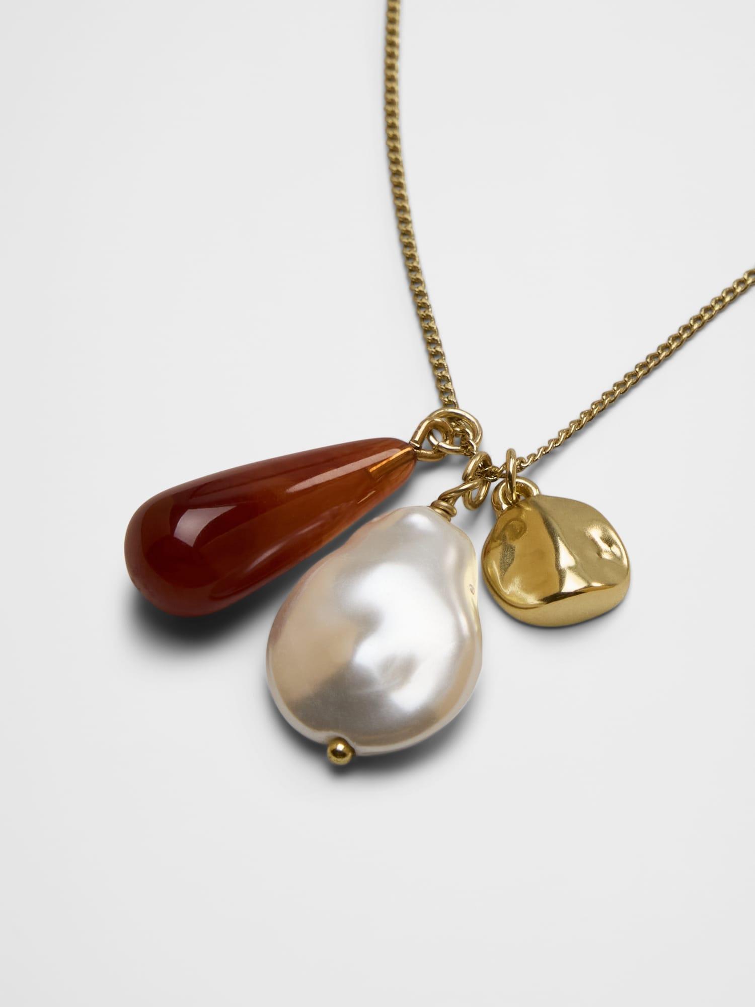 Drop Charm Necklace Product Image