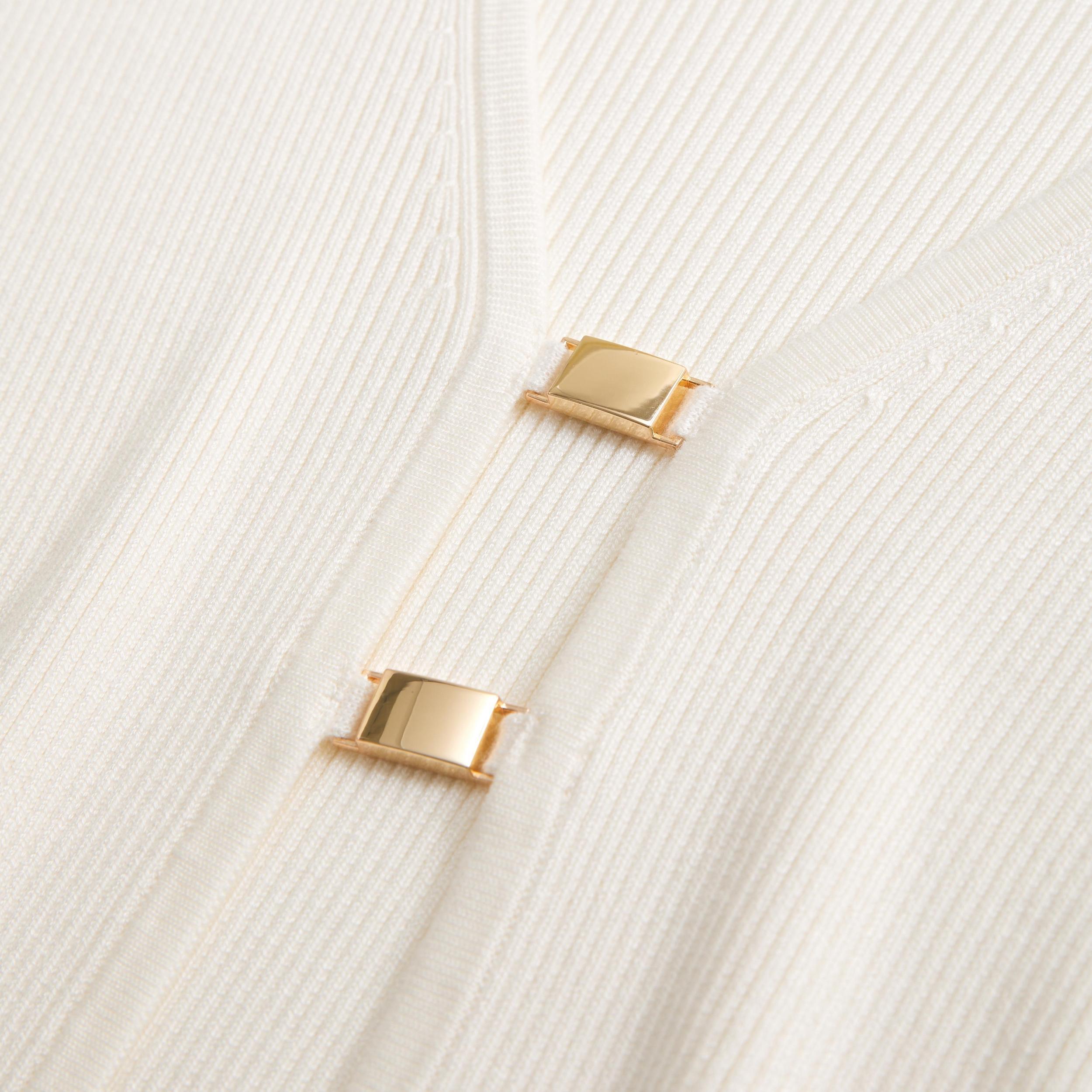Slim Hardware Cardigan Product Image